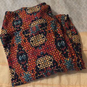 LuLaRoe Abstract Print Leggings One Size